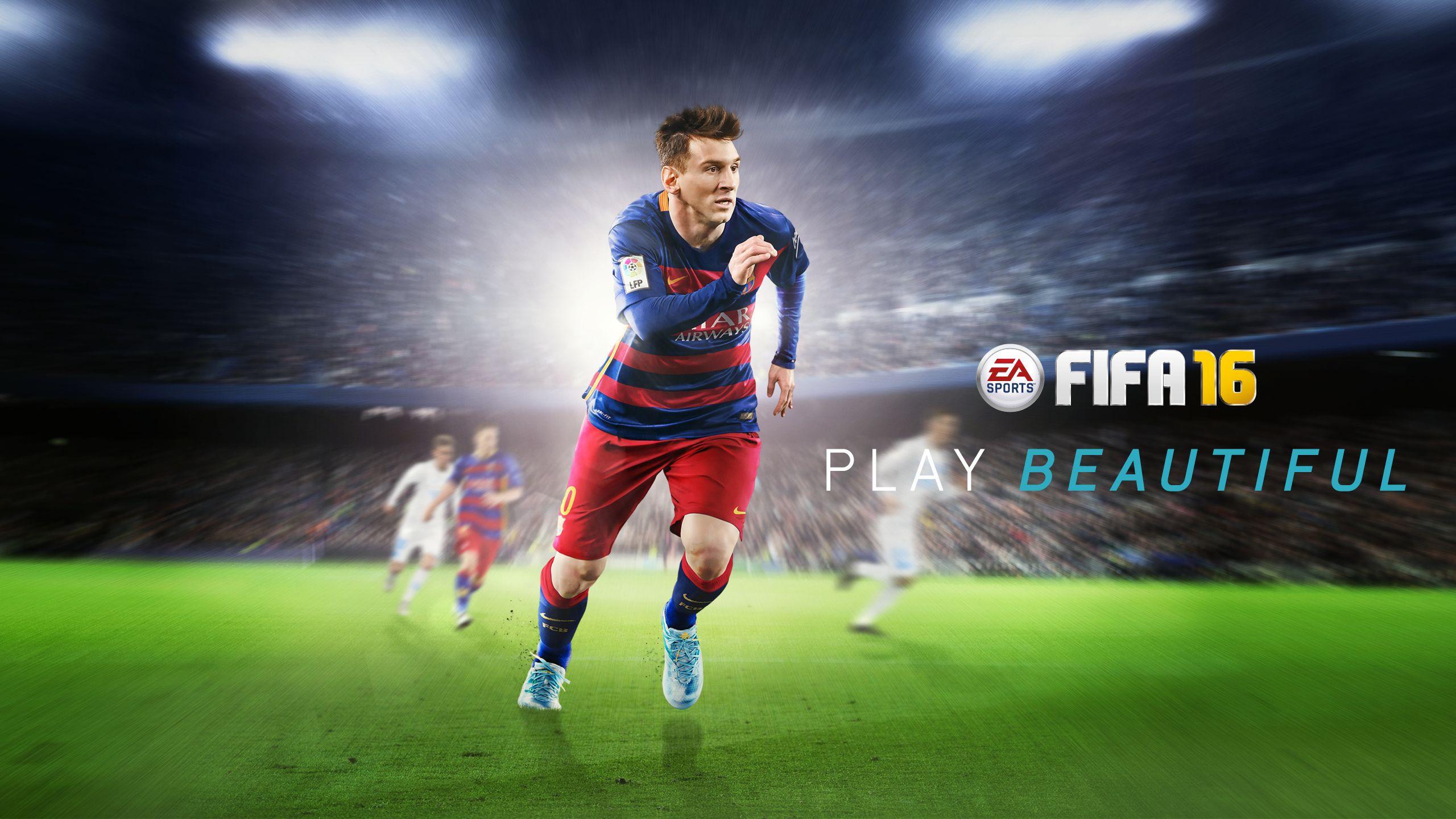 FIFA 16 Messi calcio, Lionel Messi, 2560x1440 1440p, Desktop
