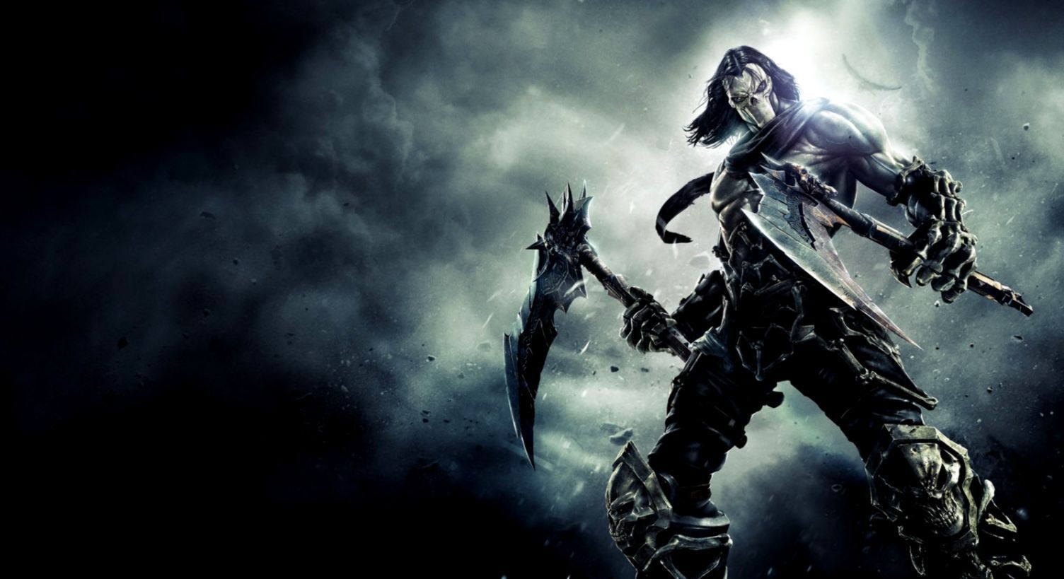 Darksiders cavaliere spettrale nero, 1504x819 HD, Desktop
