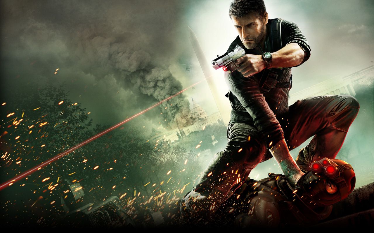 Logo Gamer verde con icone videogiochi, 1280x800 HD, Desktop