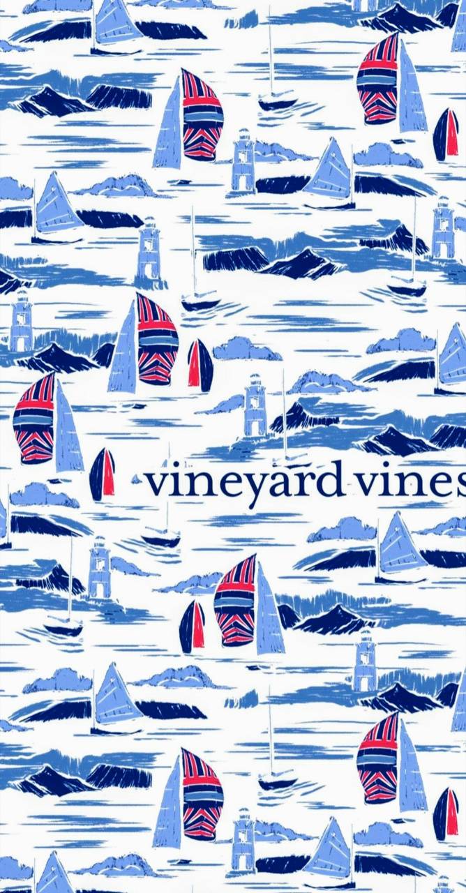 Vineyard Vines logo, barca a vela, 706x1334 Full HD Verticale, iPhone