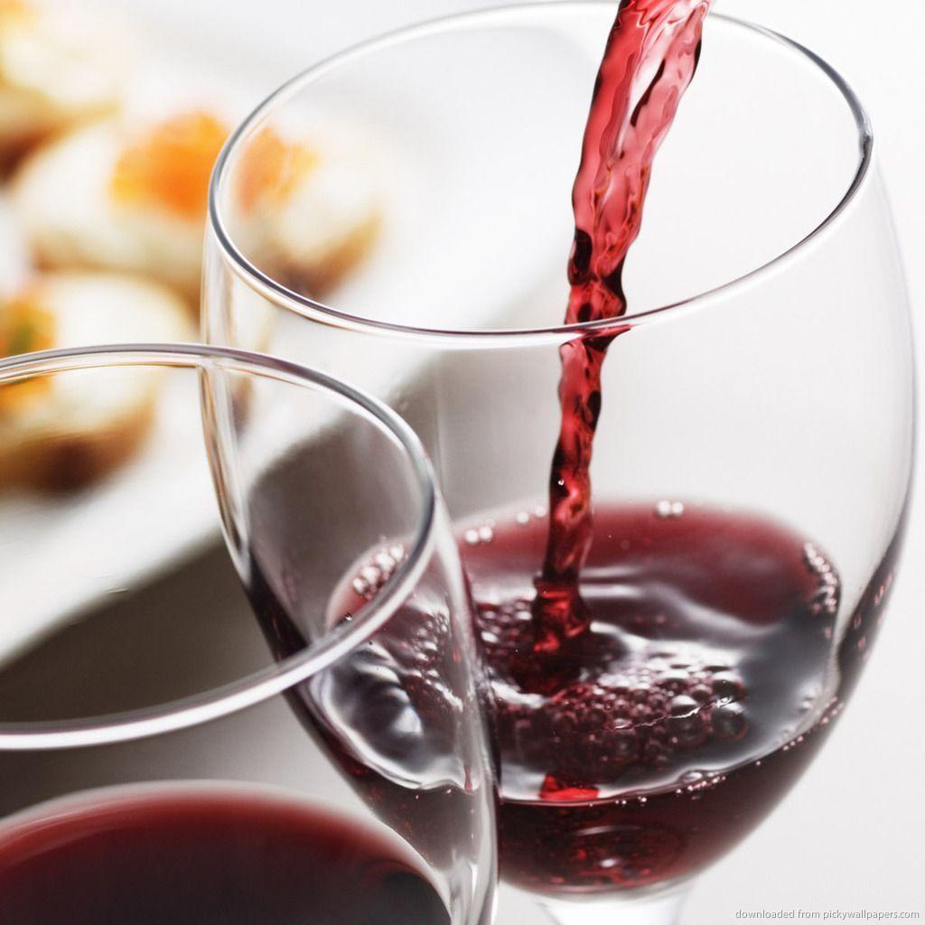Vino rosso versato in calice, 1024x1024 HD, PC