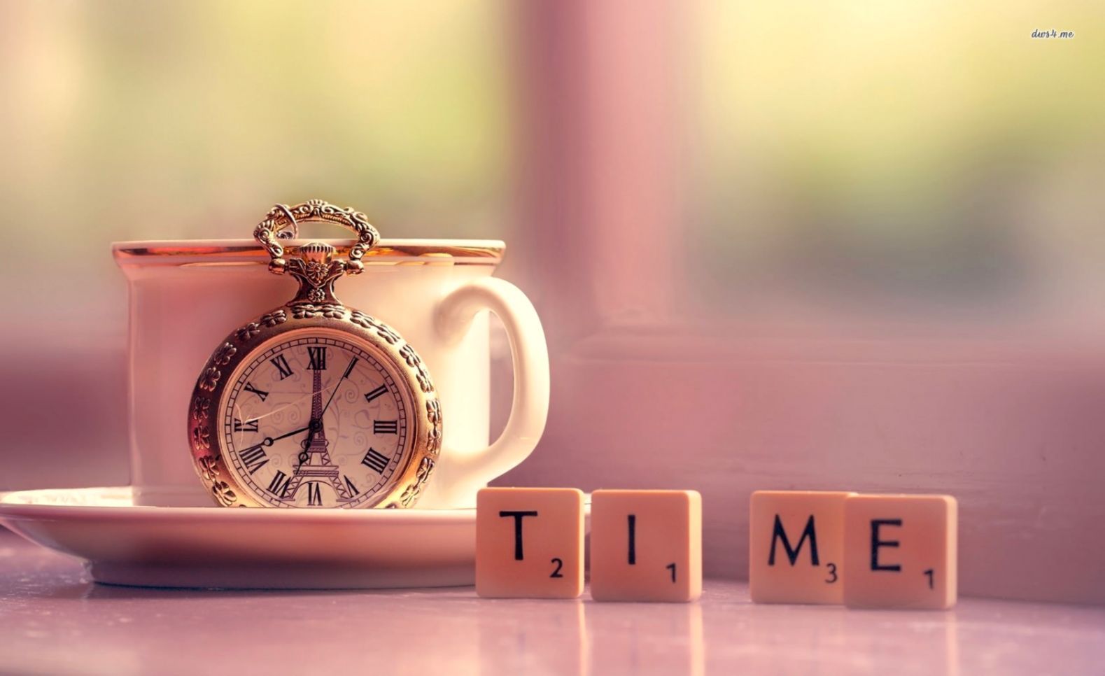Orologio tazza tessere TIME, 1579x966 HD, Desktop
