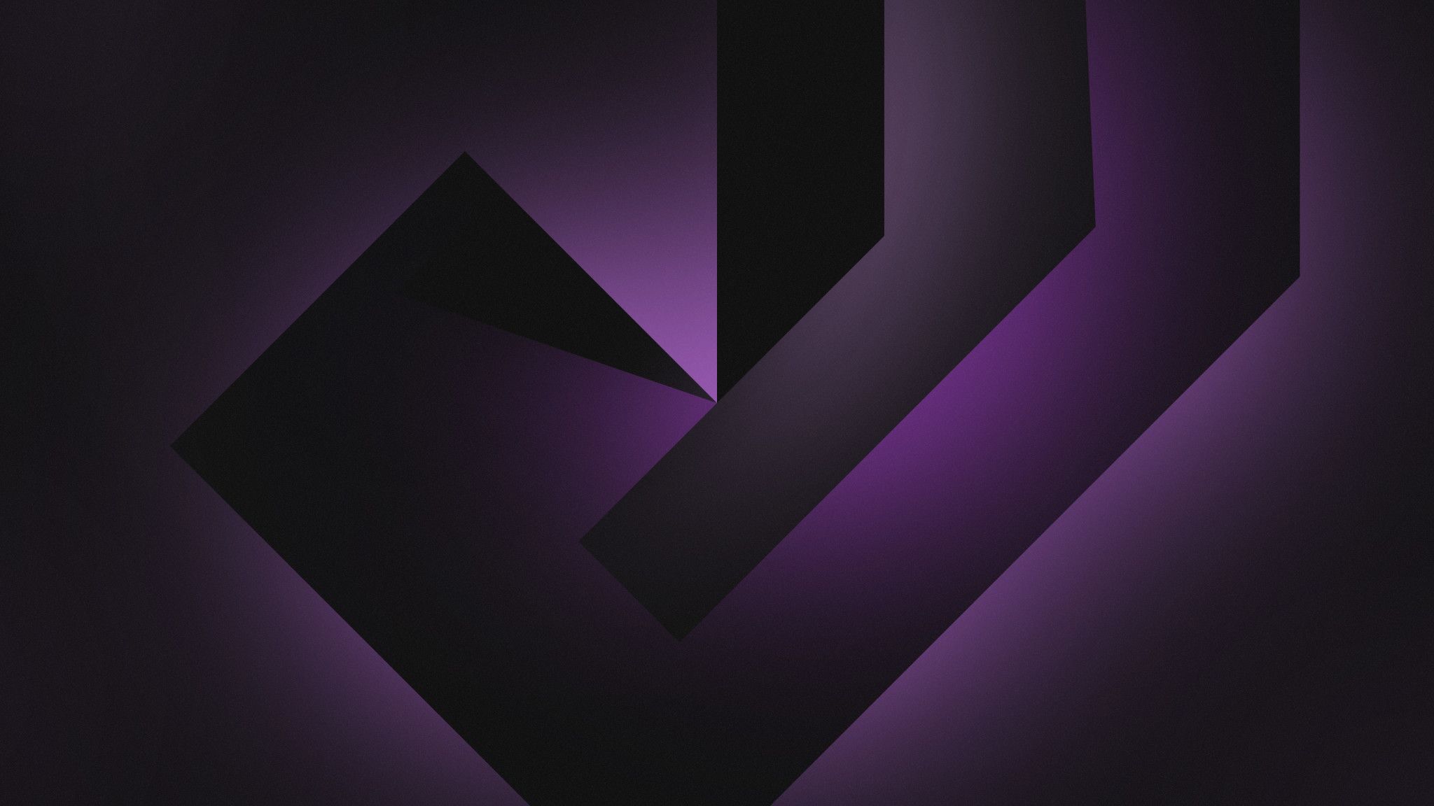Forma geometrica astratta viola scuro, 2048x1152 Hi-Res, PC Desktop