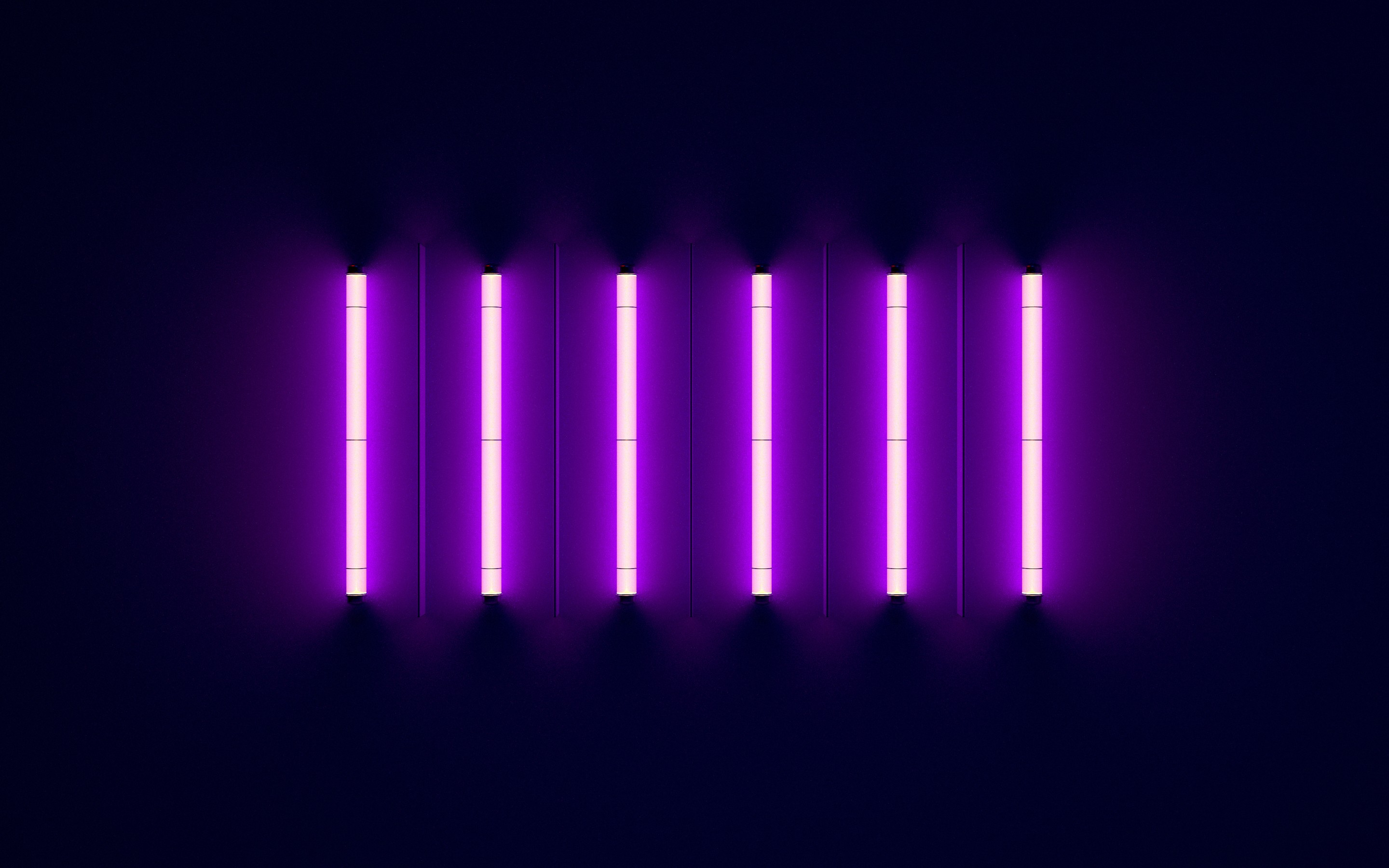 Luci neon viola stanza scura, 2880x1800 WQXGA, PC