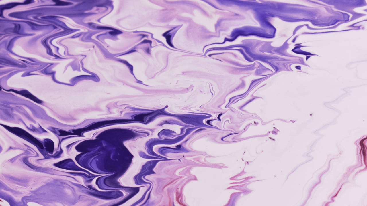 Sfondo astratto marmorizzato viola, 1280x720 720p, Laptop