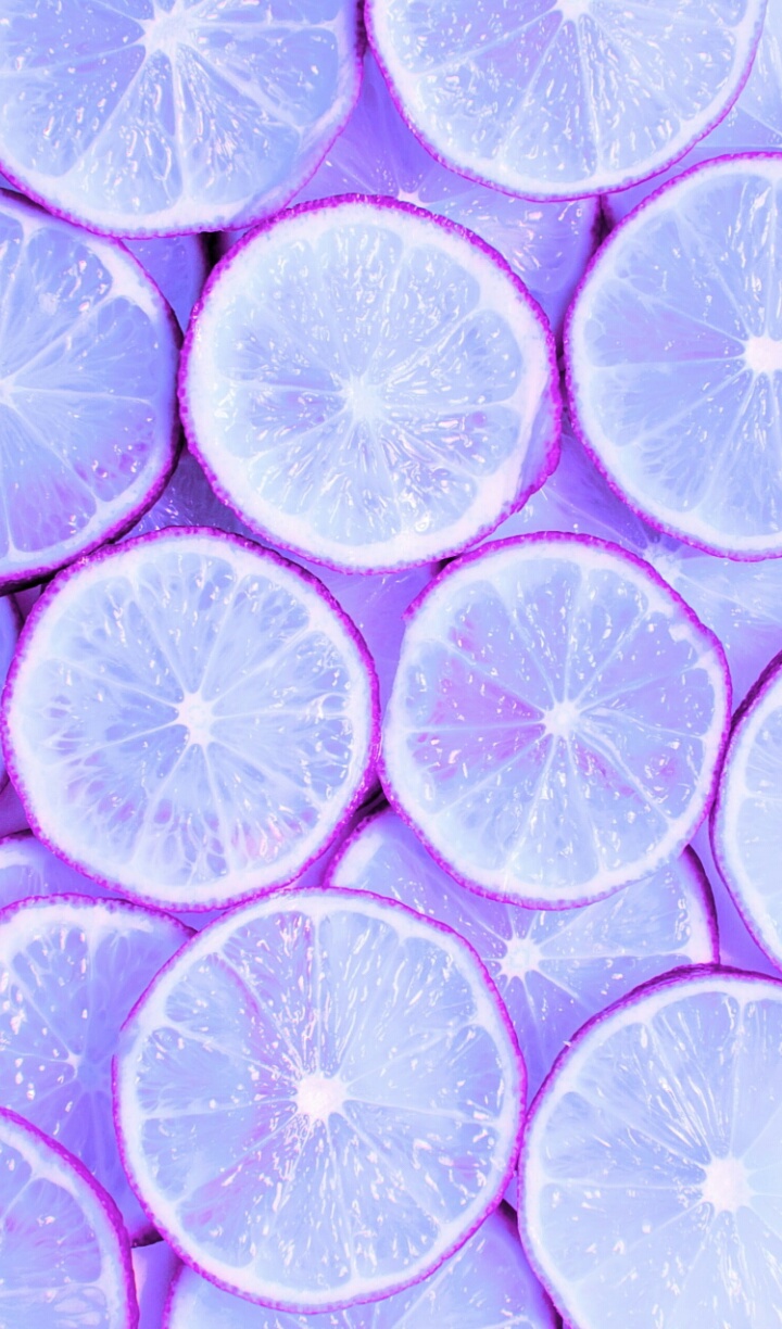 Fette di lime viola pastello, 720x1224 Full HD Verticale, iPhone