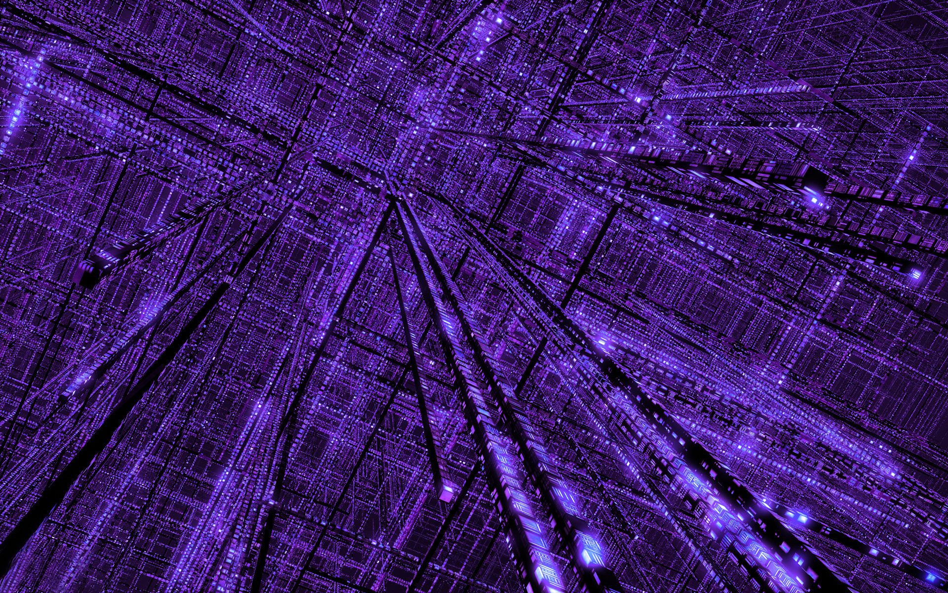 Griglia astratta viola digitale, 1920x1200 Full HD+ WUXGA, PC