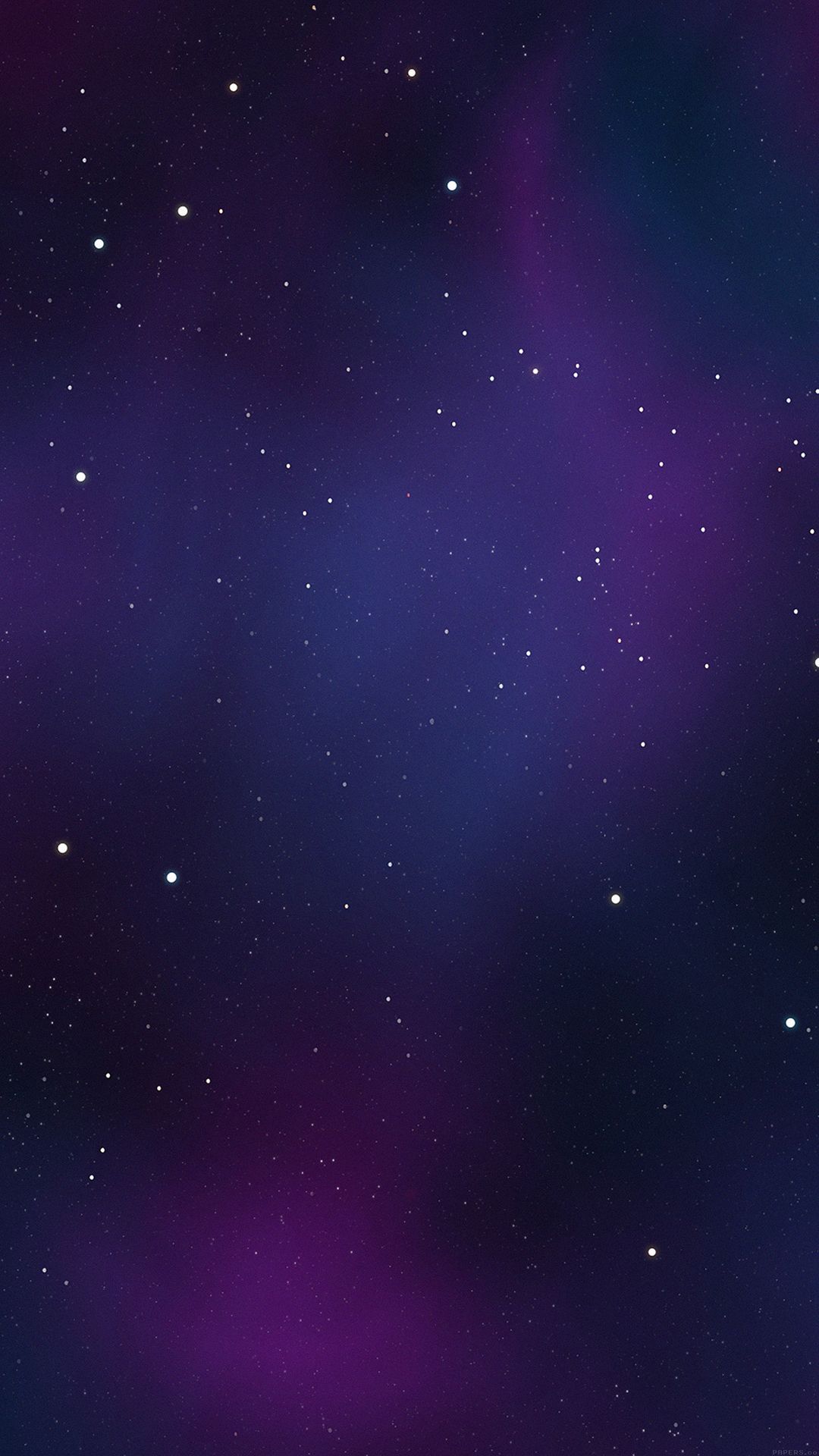 Cielo stellato viola scuro, 1080x1920 Full HD Verticale, Smartphone