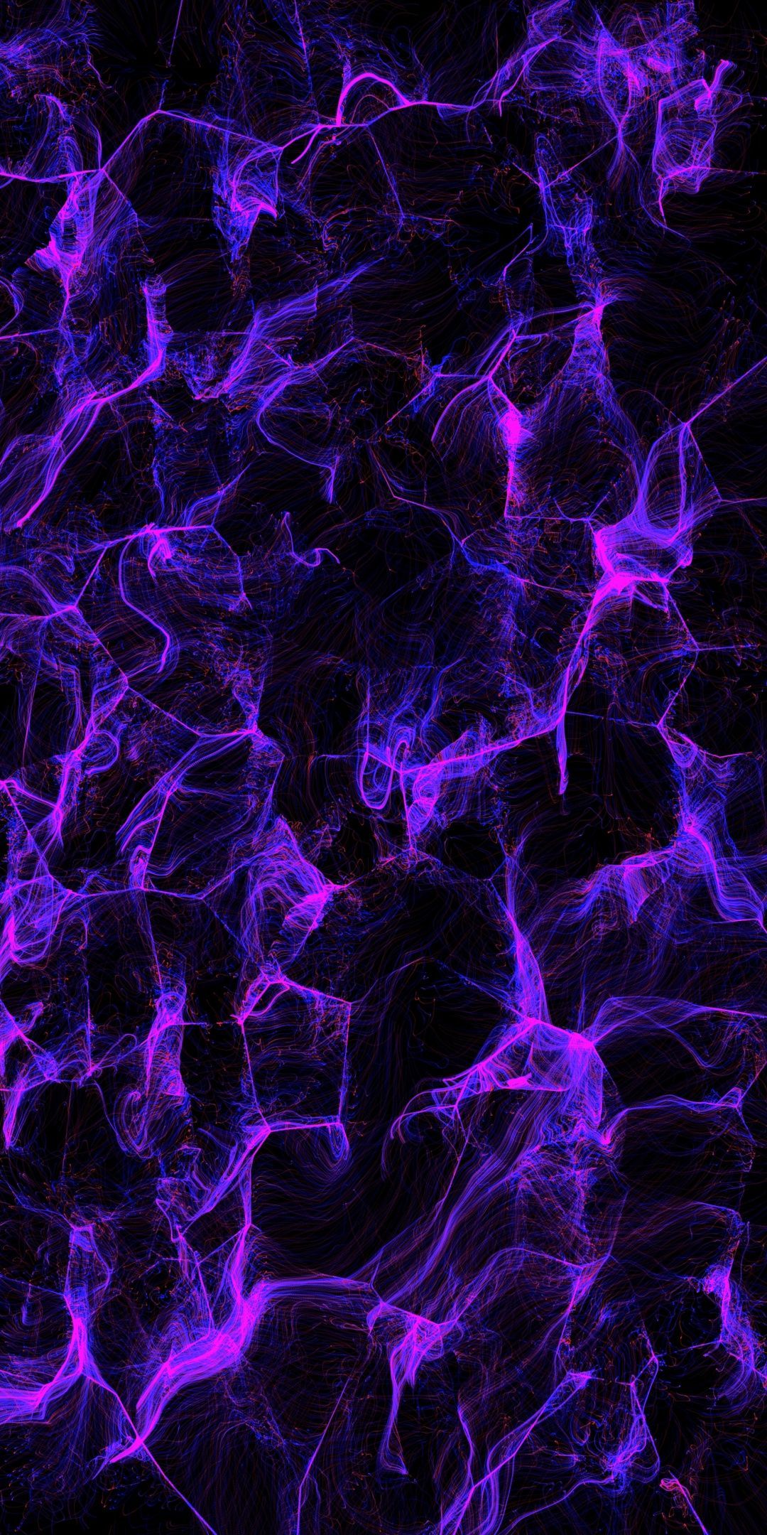 Crepe viola effetto trippy, 1080x2160 Verticale, Mobile