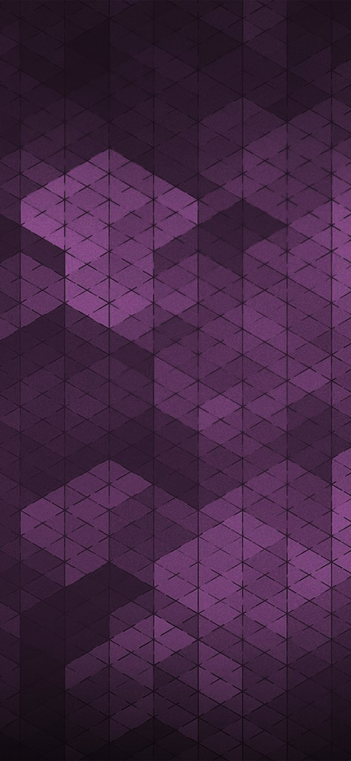 Esagoni geometrici viola scuro, 1125x2436 Verticale, Telefono