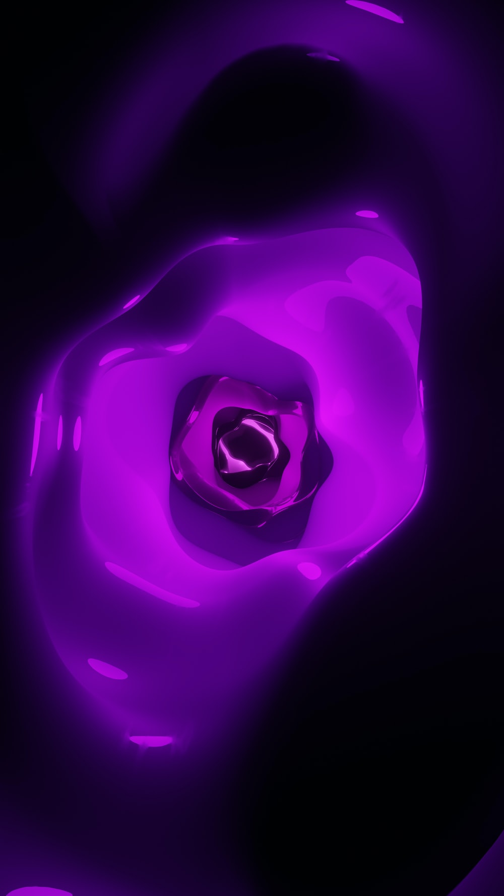 Rosa astratta viola scuro, 1000x1778 Full HD Verticale, iPhone
