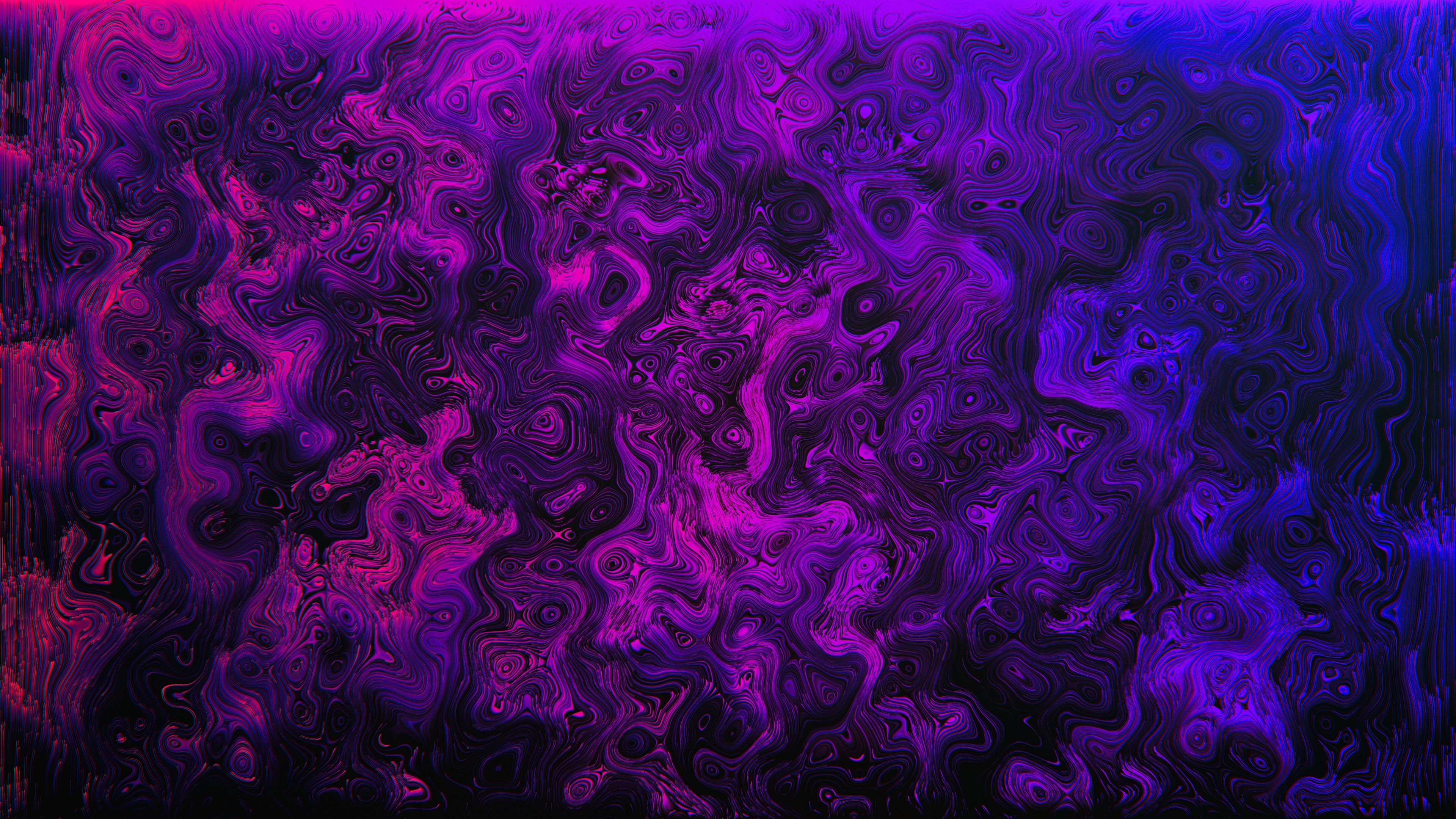 Sfondo astratto viola fluido, 3840x2160 4K, Desktop 4K