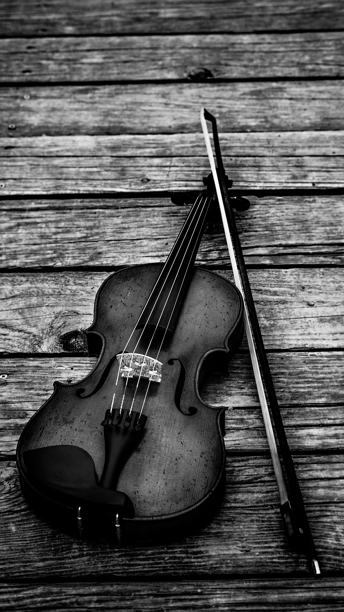 Violino in bianco e nero, 1440x2560 Verticale, Samsung Galaxy