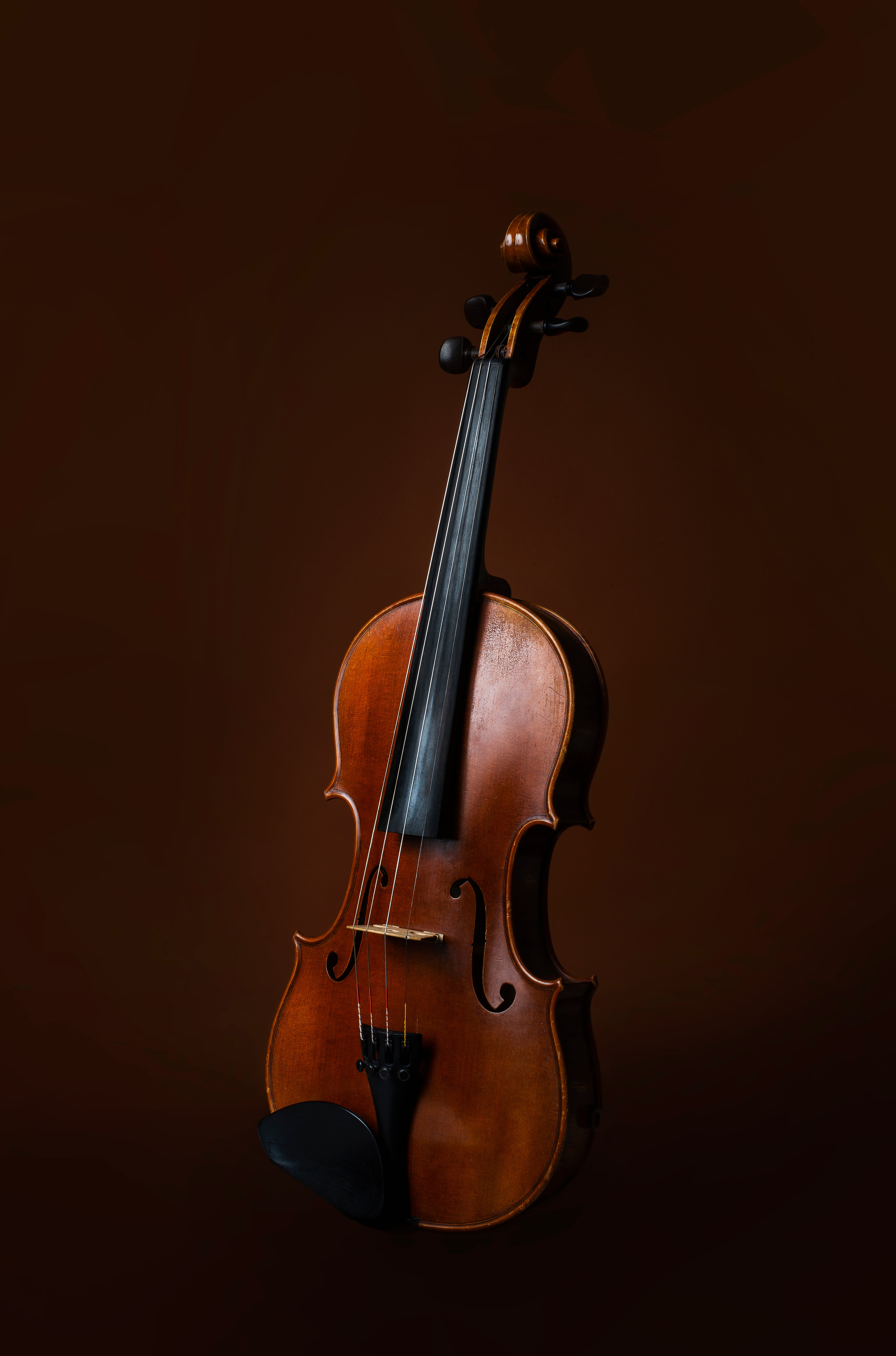 Violino su sfondo marrone scuro, 5248x7942 Full HD Verticale, Samsung Galaxy