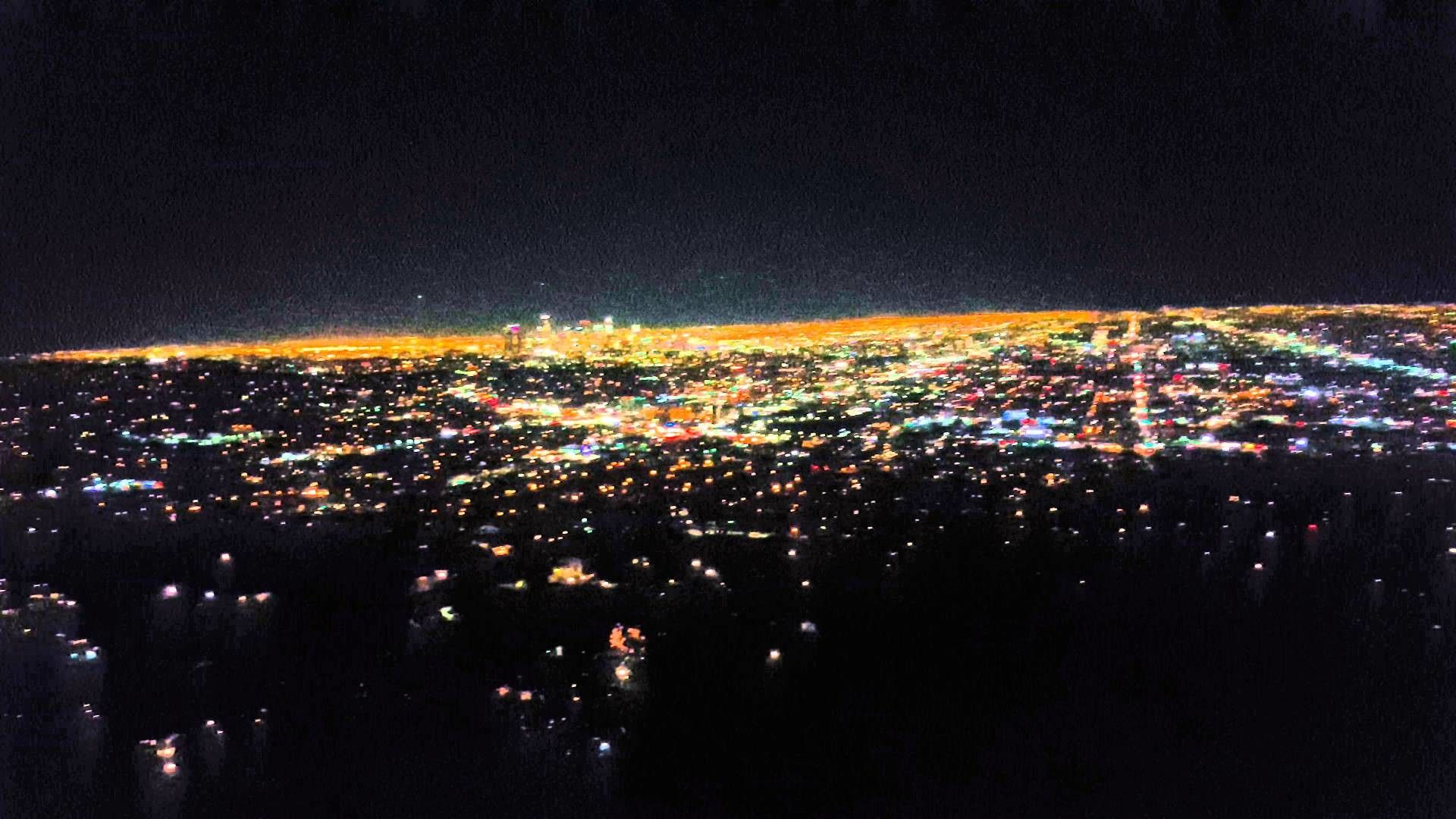 Binari ferroviari skyline Los Angeles, 1920x1080 1080p, Desktop