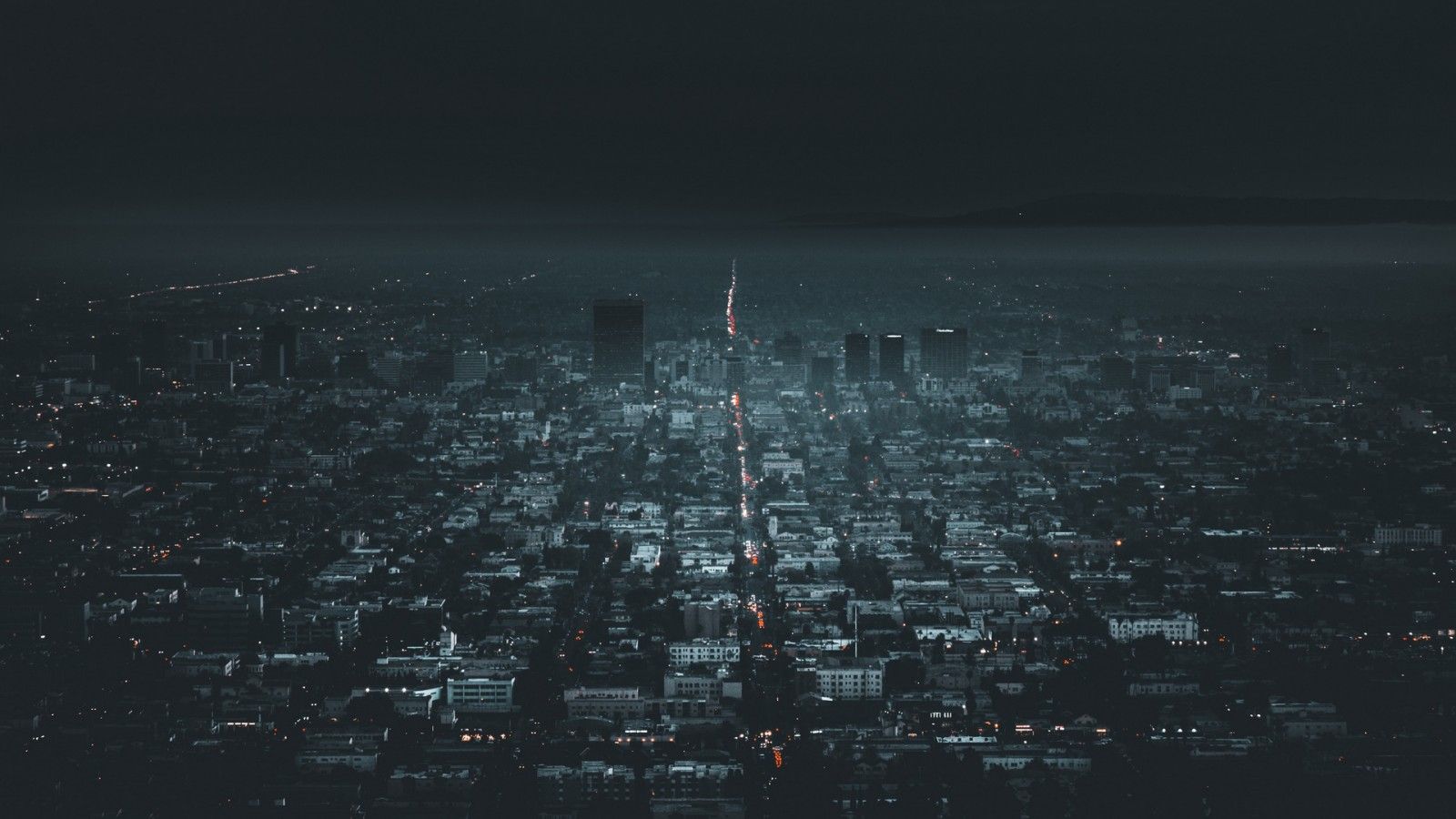 Skyline di Los Angeles, 1600x1200 HD, PC
