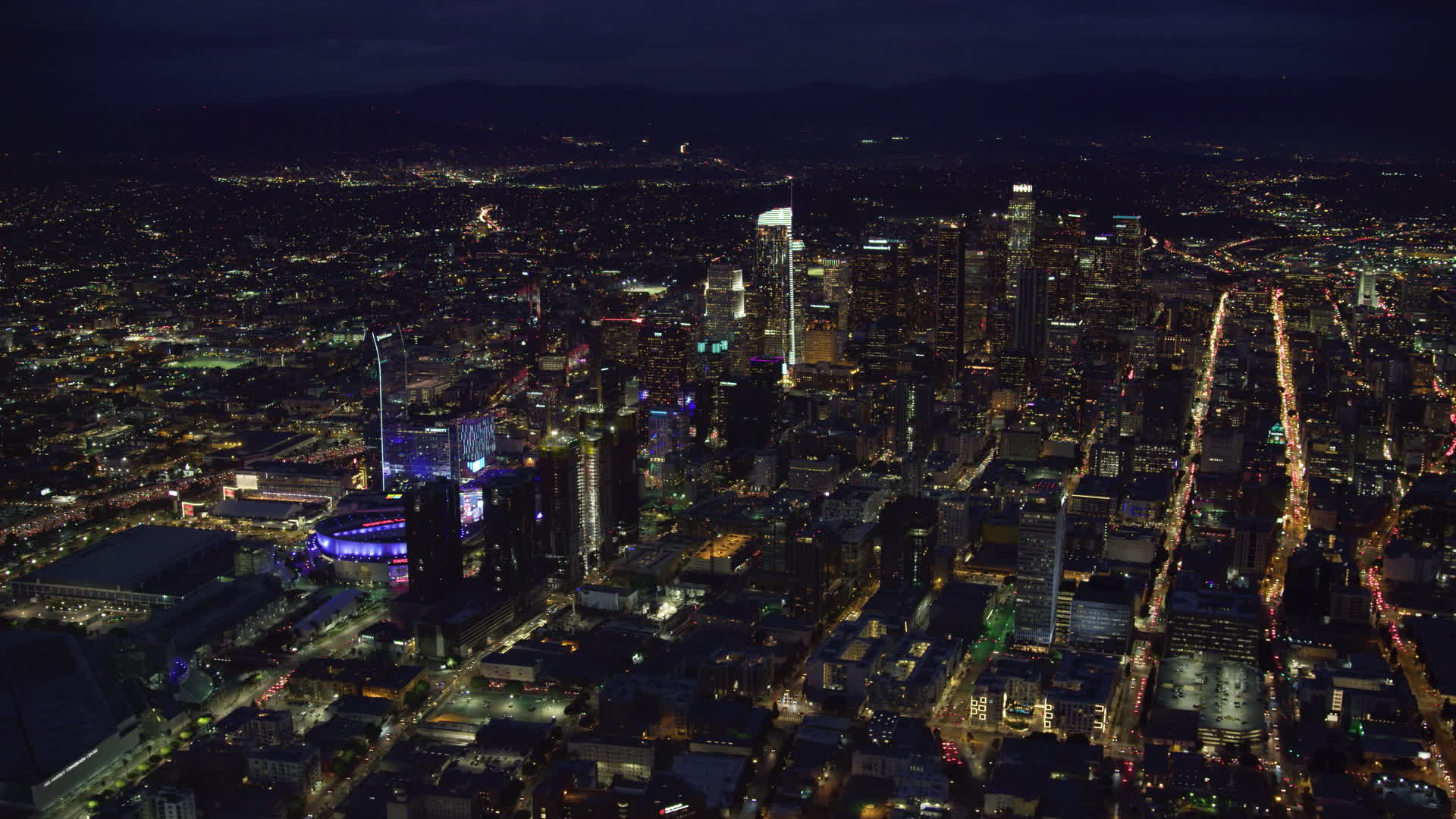 Griffith Observatory skyline Los Angeles, 1920x1080 1080p, Desktop