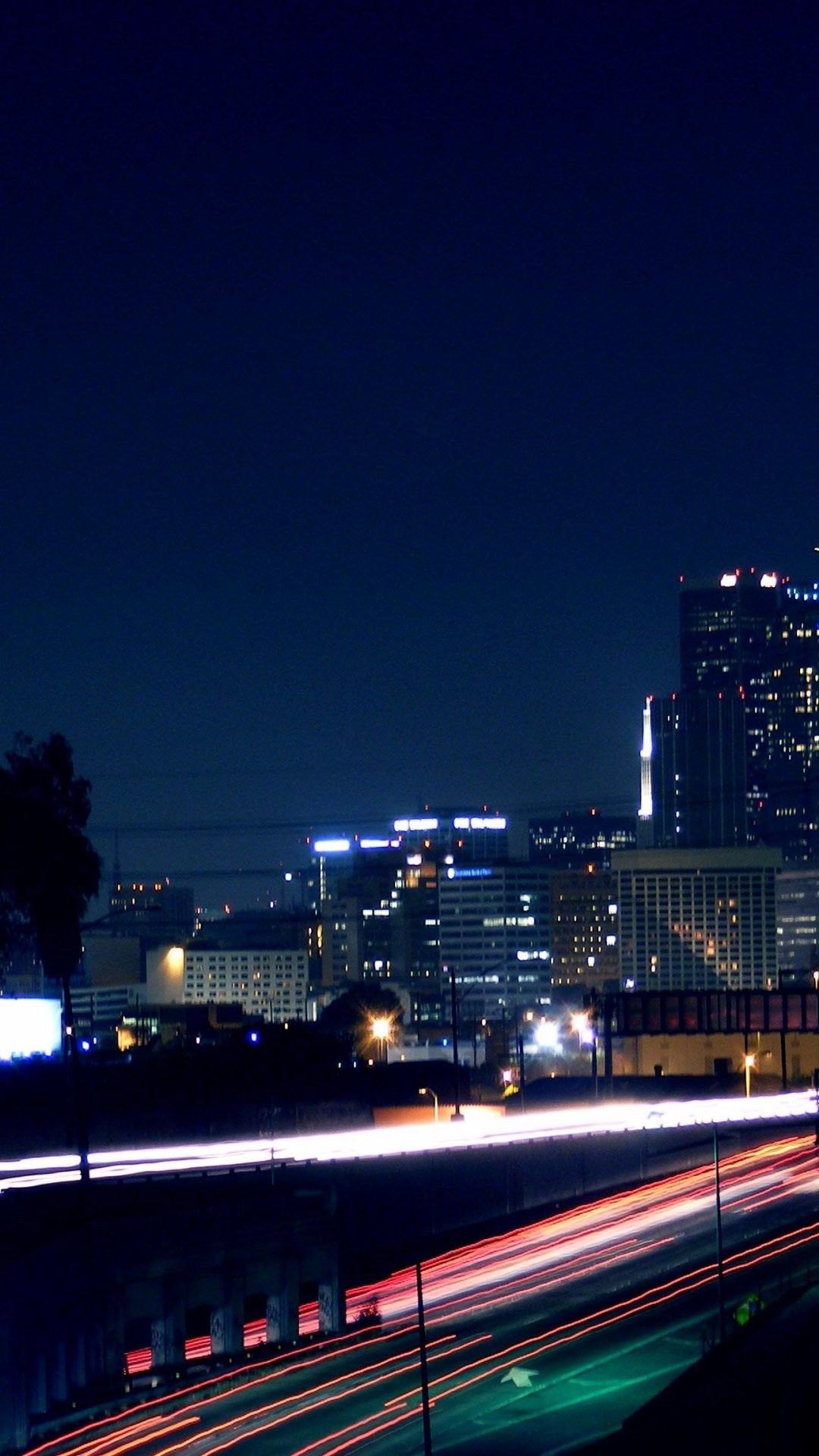 Skyline Los Angeles seppia, 1366x768 720p, Laptop