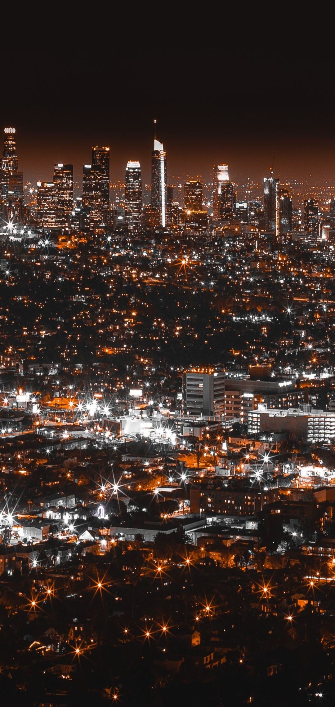Vista aerea Los Angeles al tramonto, 1920x1080 Full HD 1080p, Desktop