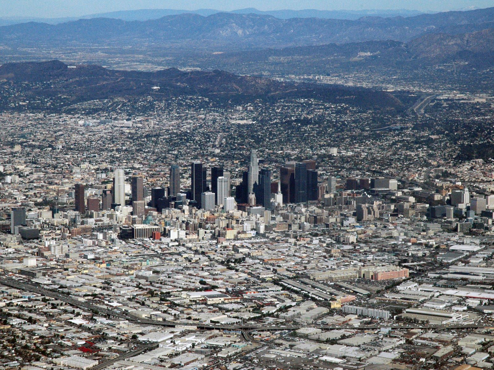 Vista skyline Los Angeles, 5184x3456 UHD, PC 4K
