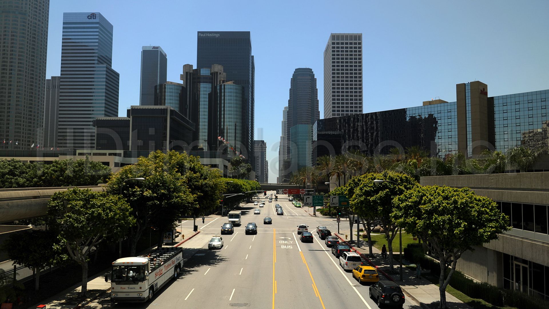 Skyline di Los Angeles, 3872x2592 UHD, Monitor 4K