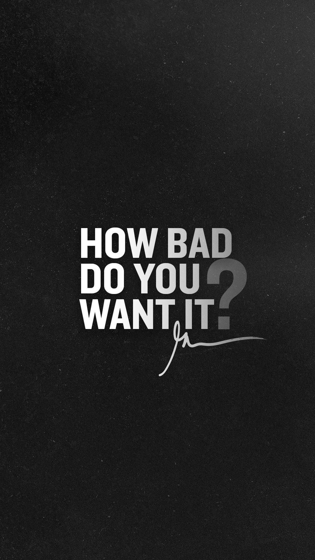 Frase motivazionale bianco nero, 1080x1920 Verticale, iPhone Air