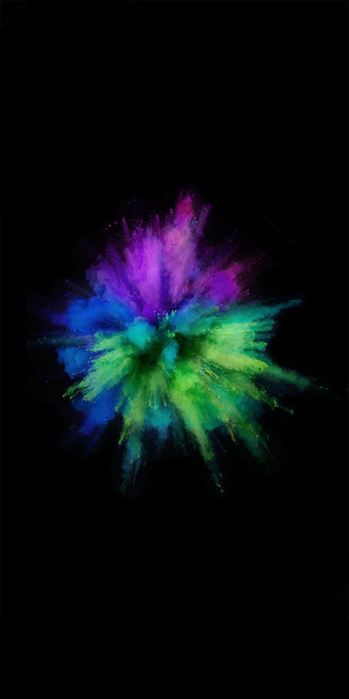 Esplosione polvere colorata, 720x1440 Full HD Verticale, iPhone