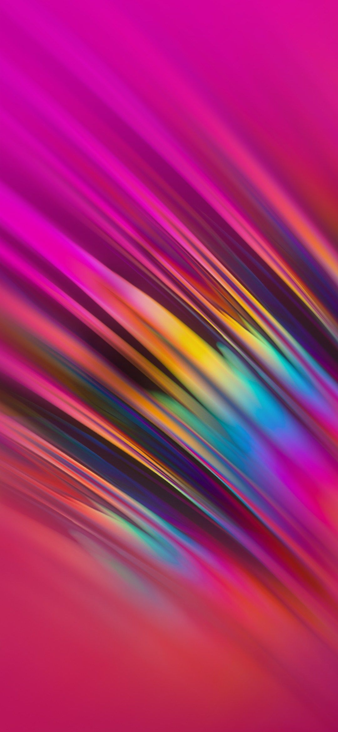 Strisce diagonali astratte multicolore, 1080x2340 Full HD Verticale, Xiaomi