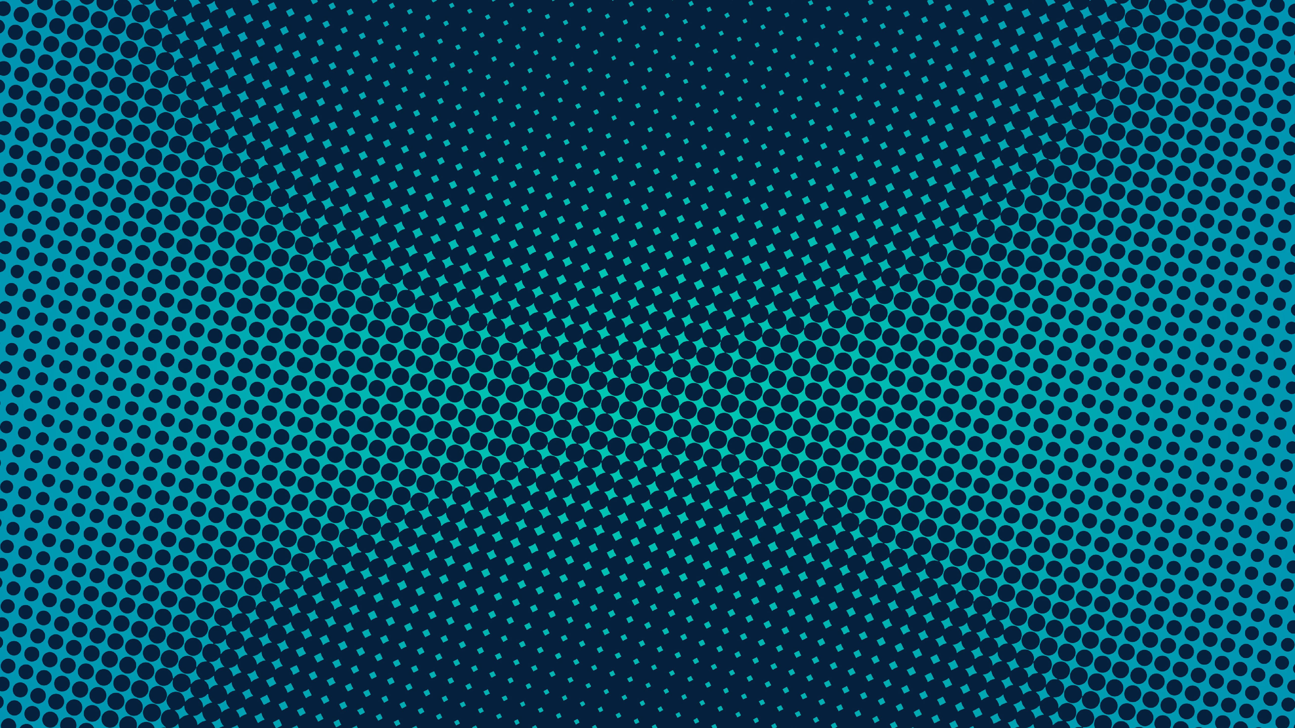 Puntini blu astratti, 5120x2880 UHD, PC 4K