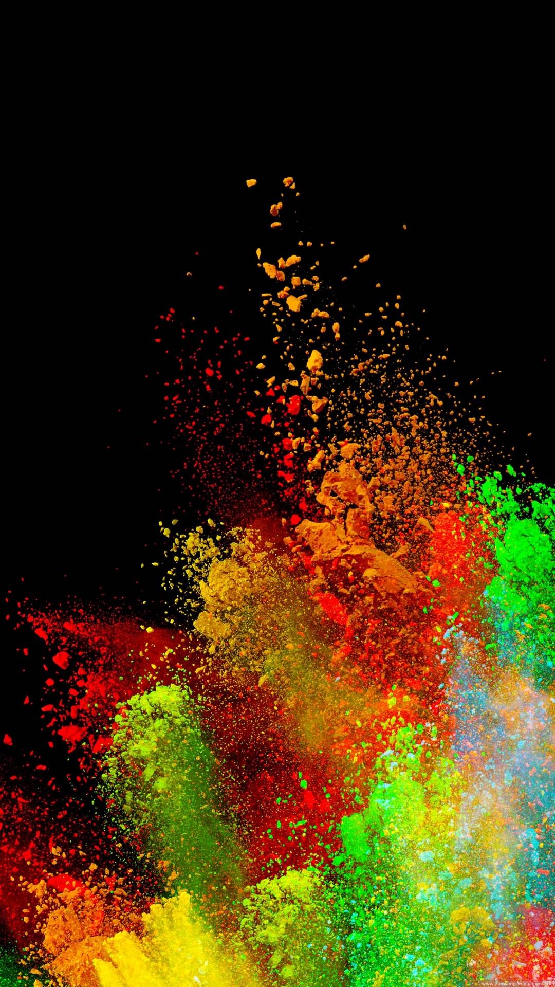 Esplosione polvere colorata, 1080x1920 Verticale, Telefono