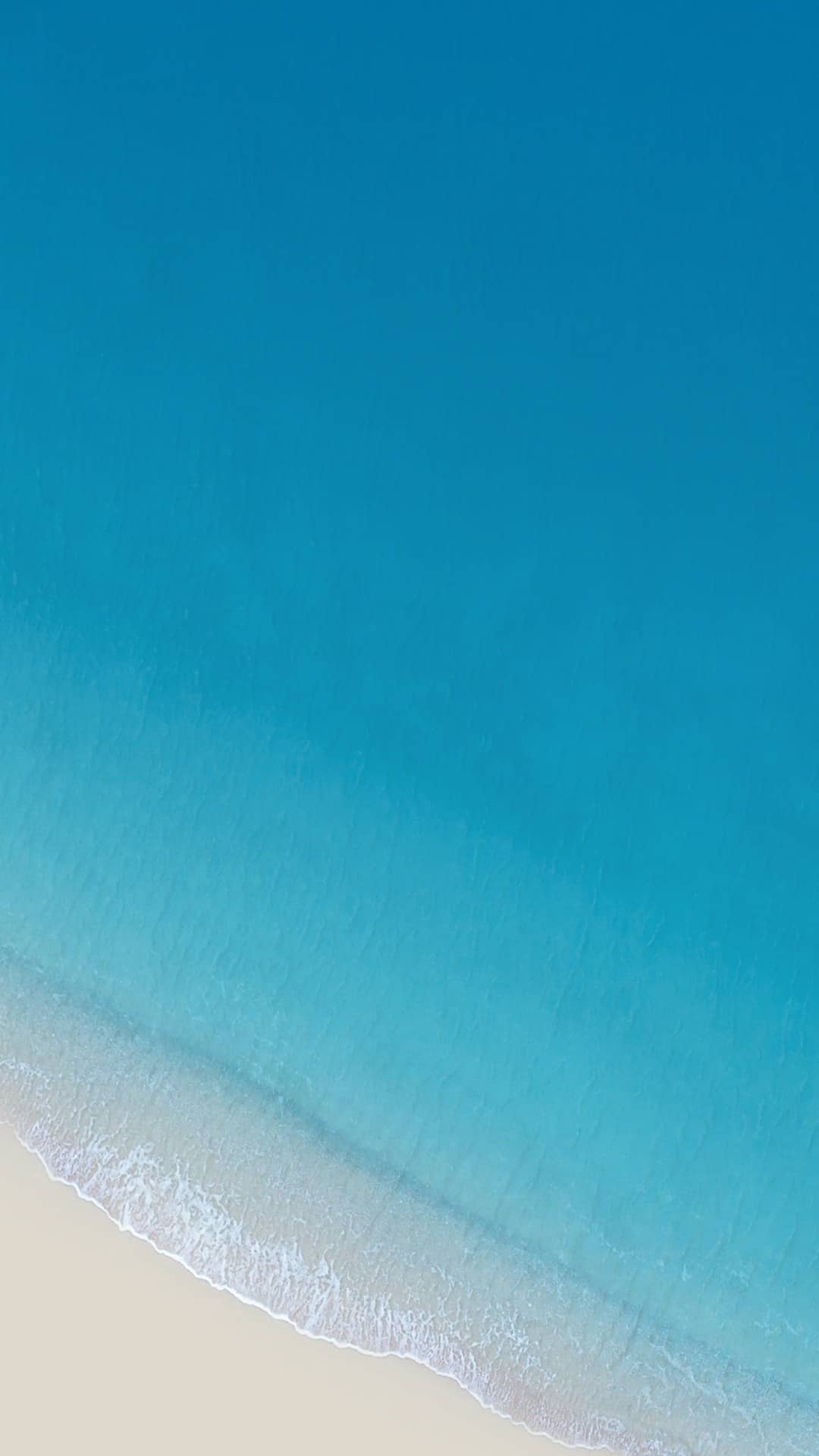 Spiaggia vista dall'alto, azzurro, 1080x1920 Full HD Verticale, Samsung Galaxy