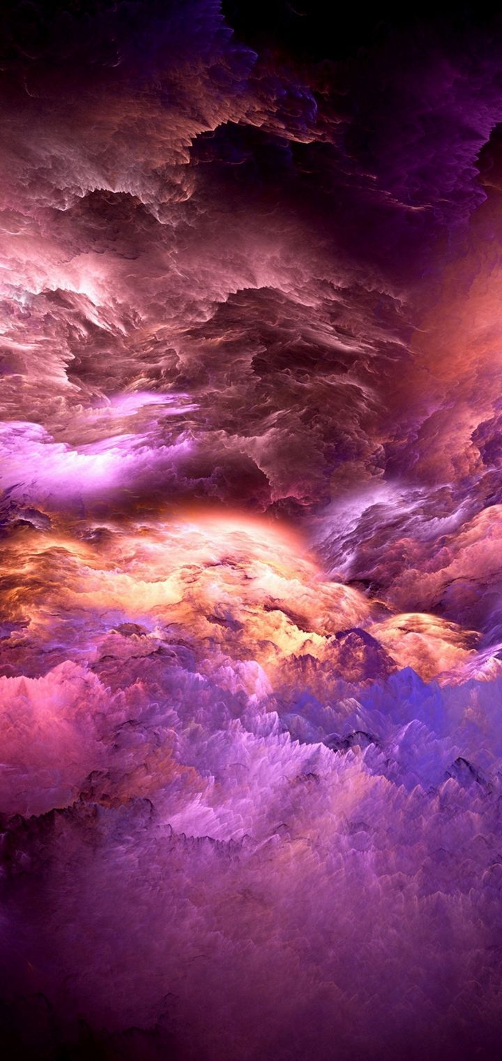 Esplosione di polvere colorata, 1080x1920 Full HD Verticale, iPhone