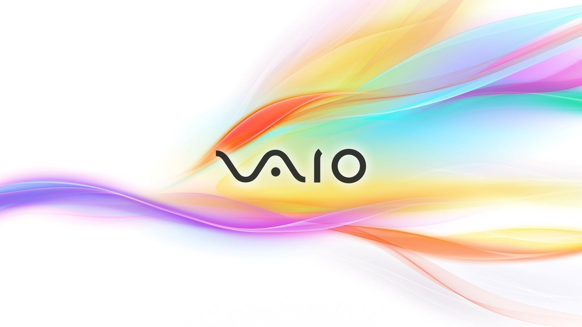 Logo Sony Vaio colorato, 3840x2160 4K, Laptop