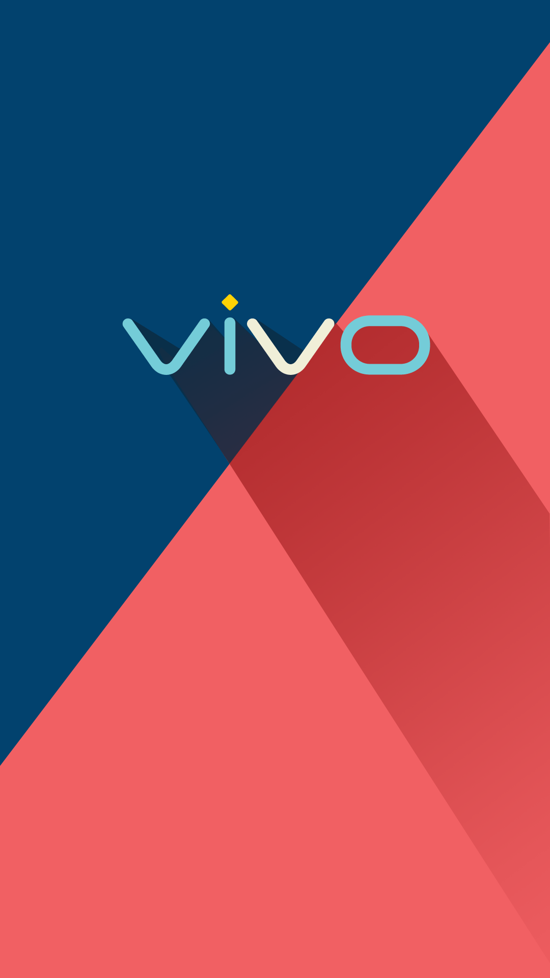Logo Vivo blu e rosso, 1080x1920 Full HD Verticale, Samsung Galaxy