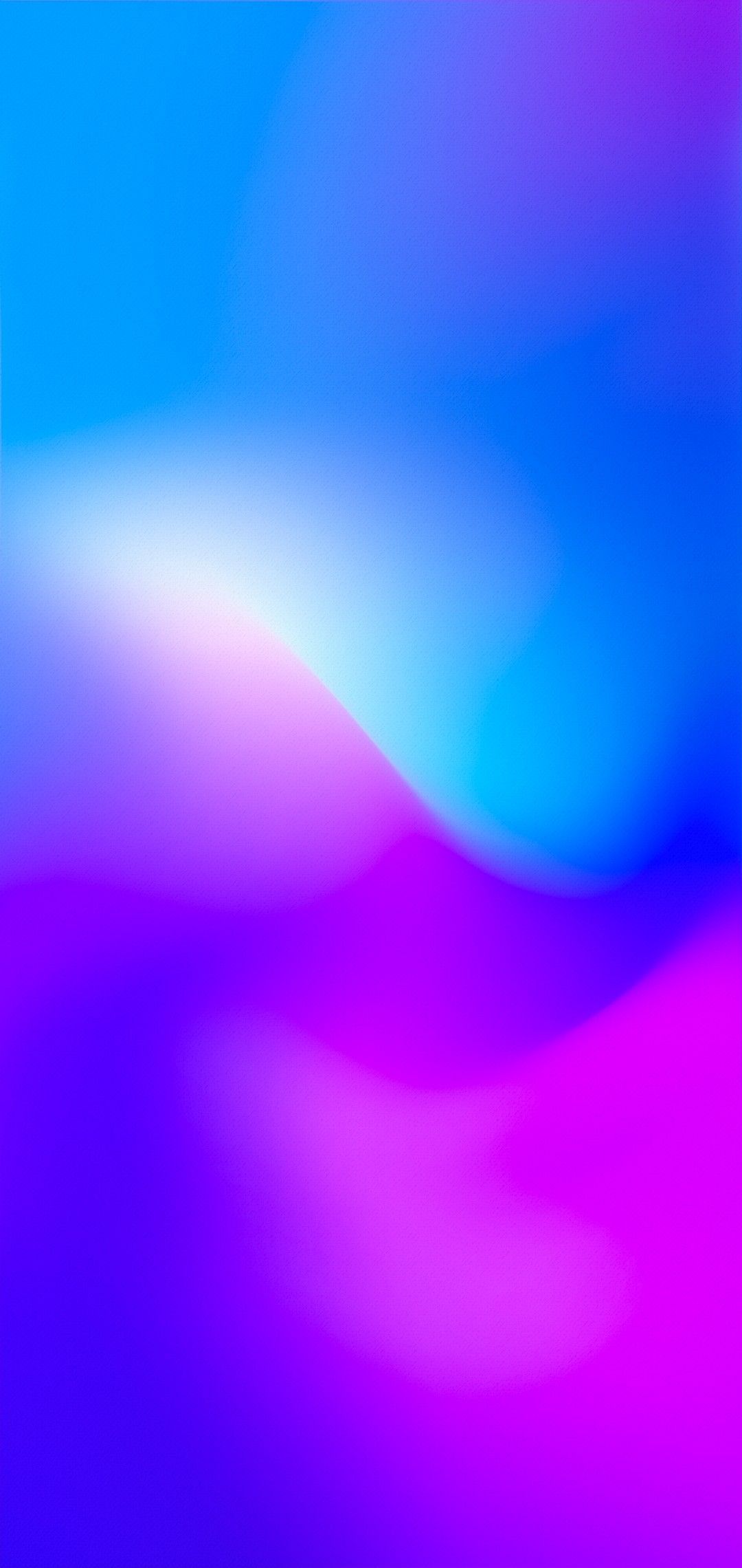 Gradiente astratto blu viola, 1080x2280 Verticale, Android