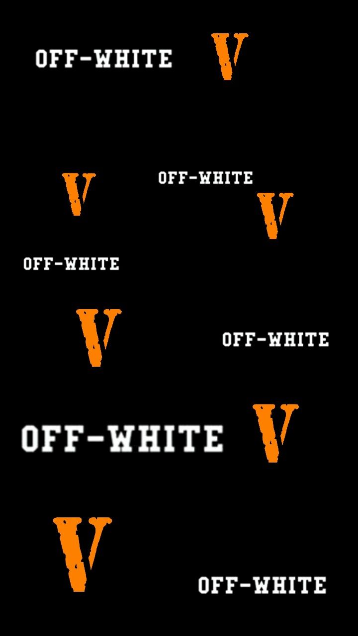 Logo Off-White Vlone arancione, 720x1280 Verticale, OnePlus