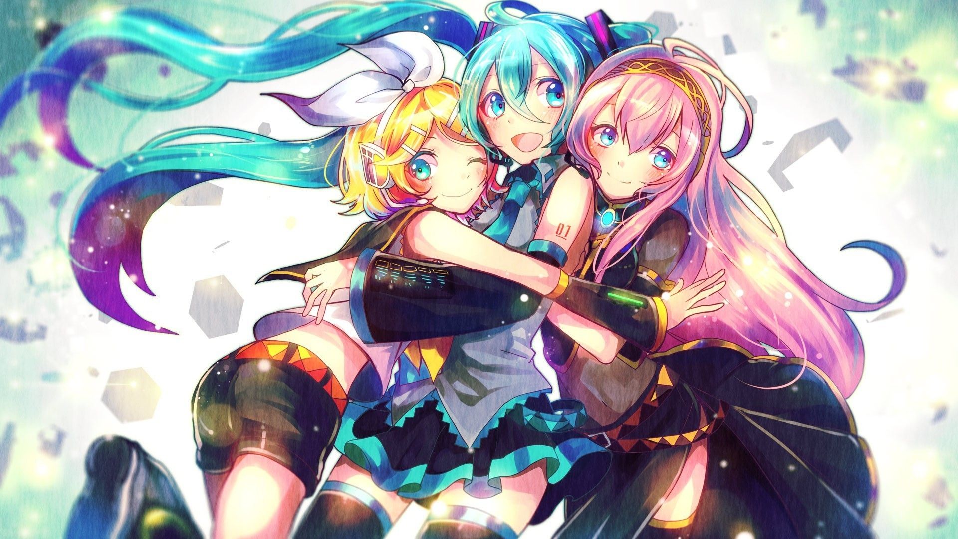 Hatsune Miku e amiche Vocaloid, 1920x1080 1080p, PC Desktop