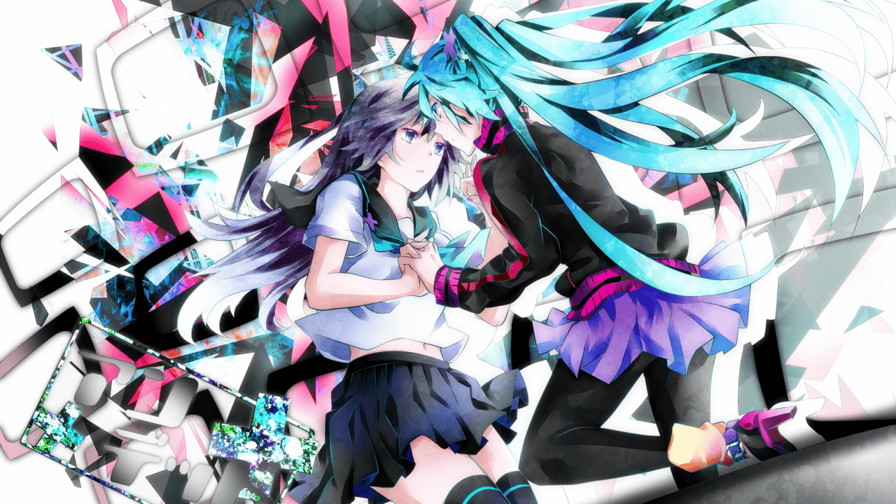 Hatsune Miku Vocaloid anime, 1280x720 720p, Laptop