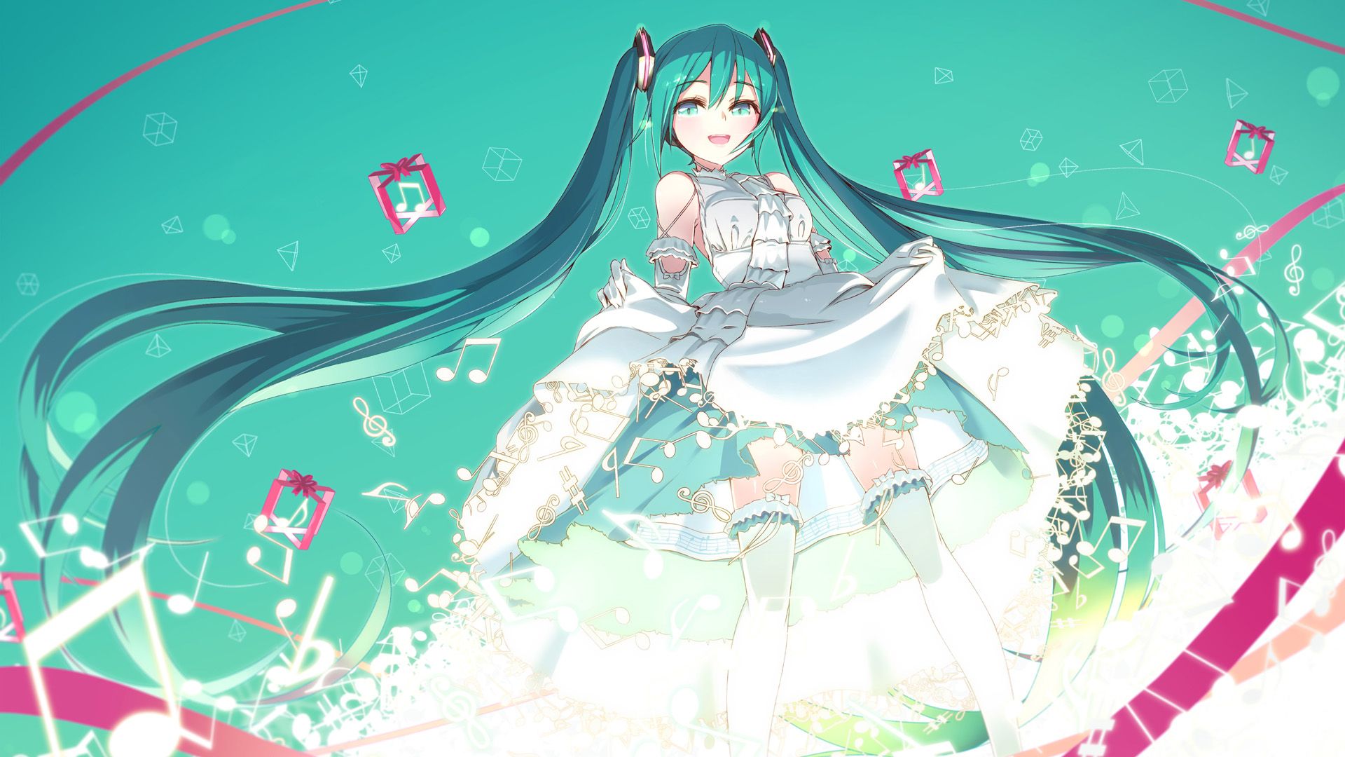 Hatsune Miku Vocaloid, 1920x1080 Full HD, Desktop