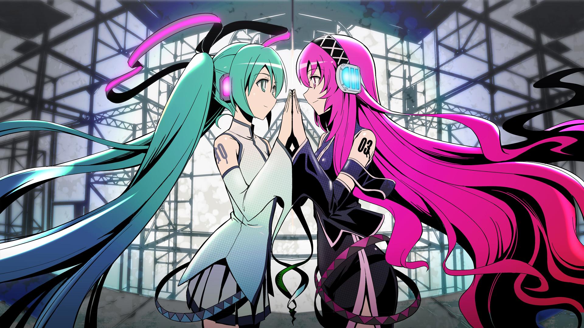 Hatsune Miku e Megurine Luka, 1920x1080 1080p, Laptop