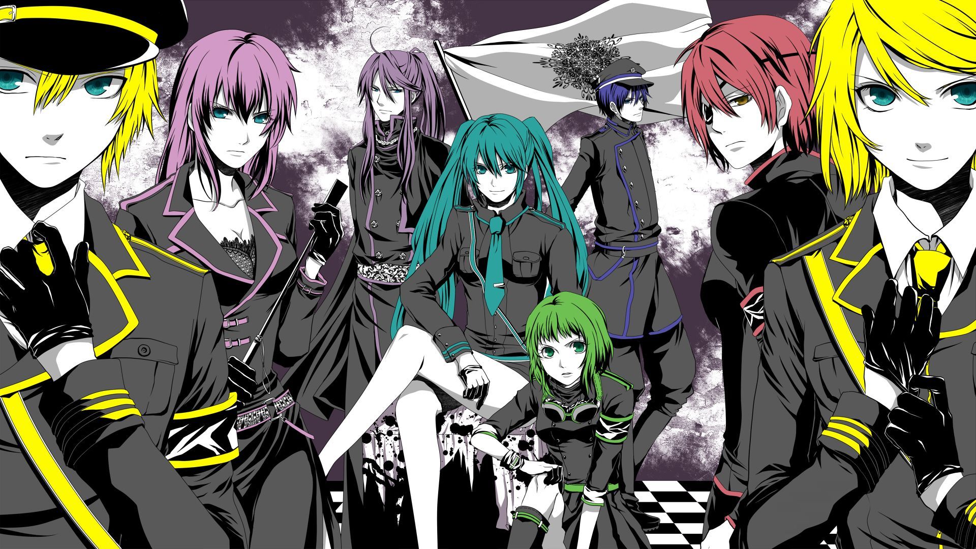 Personaggi Vocaloid gruppo, Hatsune Miku, 1920x1080 Full HD, Laptop