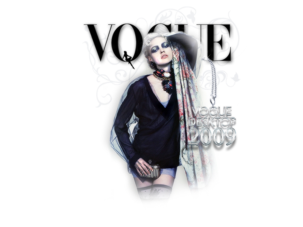 Copertina Vogue illustrazione moda, 1024x768 HD, Laptop