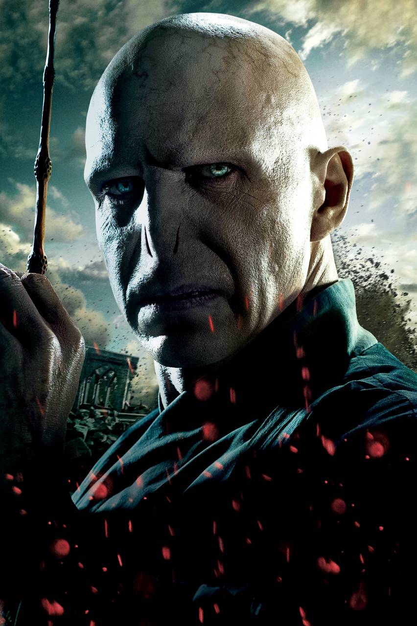 Voldemort con bacchetta magica, 852x1280 Full HD Verticale, iPhone