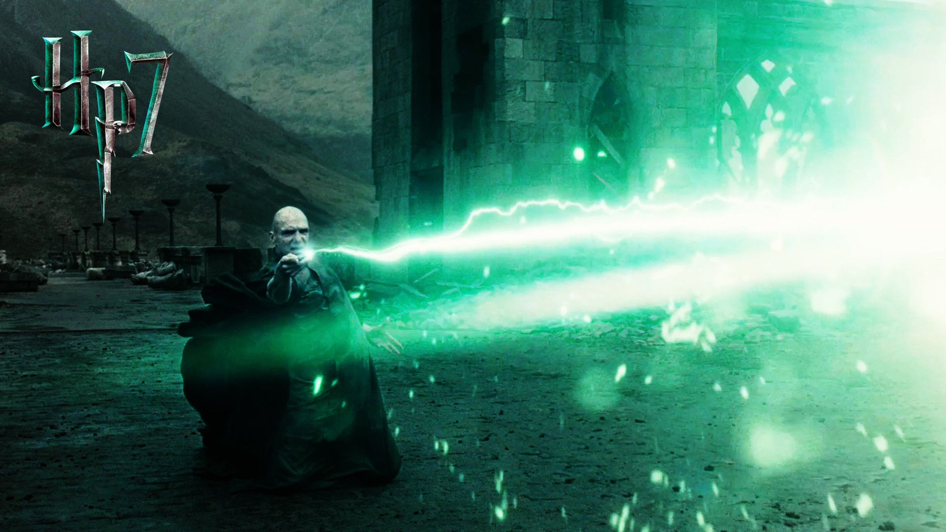 Voldemort incantesimo verde Harry Potter, 1920x1080 Full HD, PC Desktop