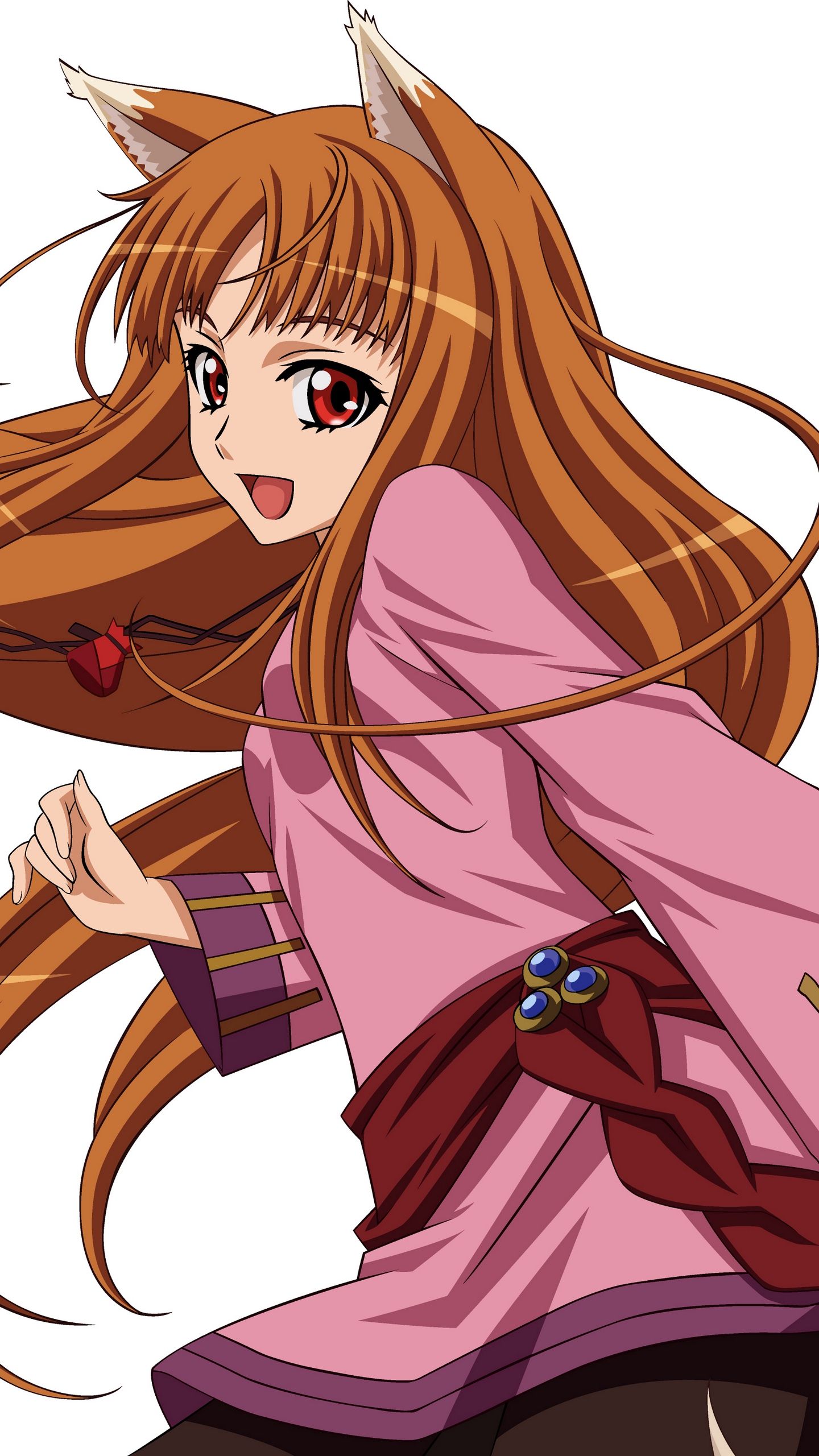 Horo Spice and Wolf anime, 1440x2560 Verticale, Telefono