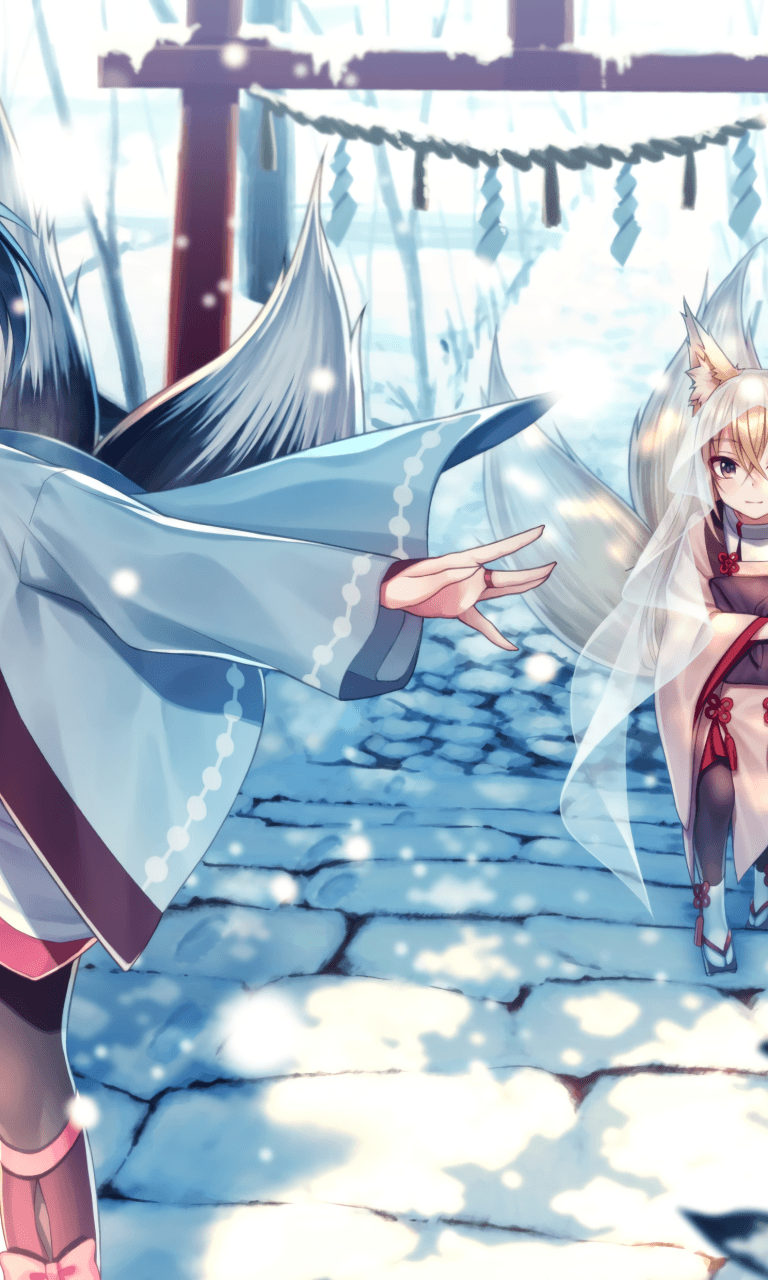 Volpe Anime Galassia, 1440x900 720p, Laptop