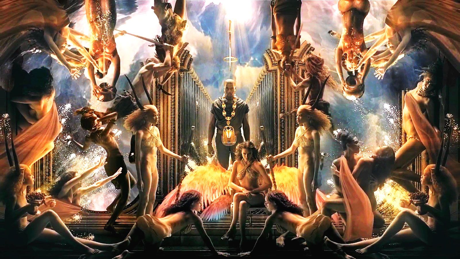 Kanye West tra la folla, 1280x868 HD, Desktop