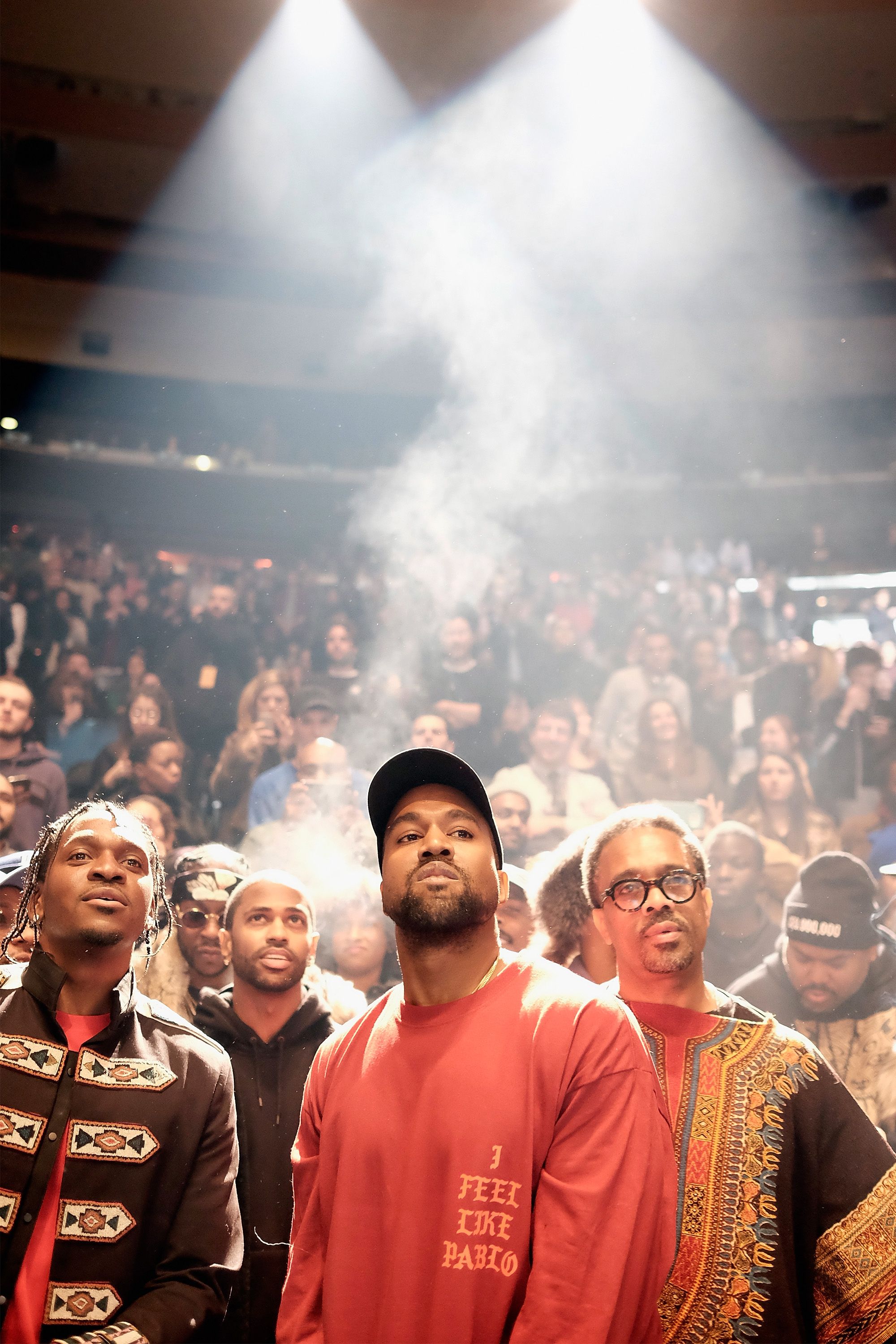 Volti stilizzati Kanye West pattern, 1500x1500 720p, PC