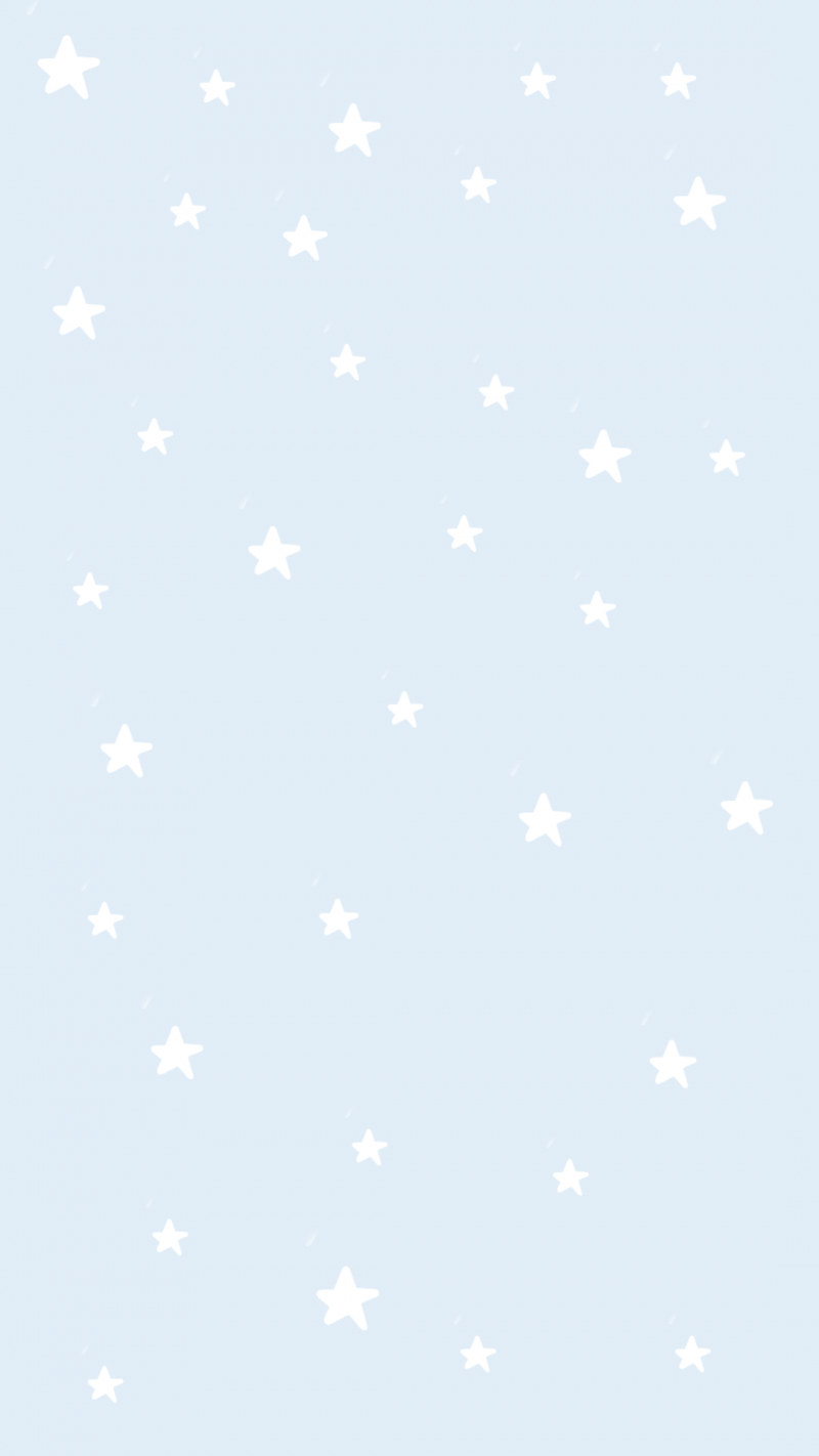 stelle bianche sfondo azzurro, 800x1422 Full HD Verticale, Smartphone
