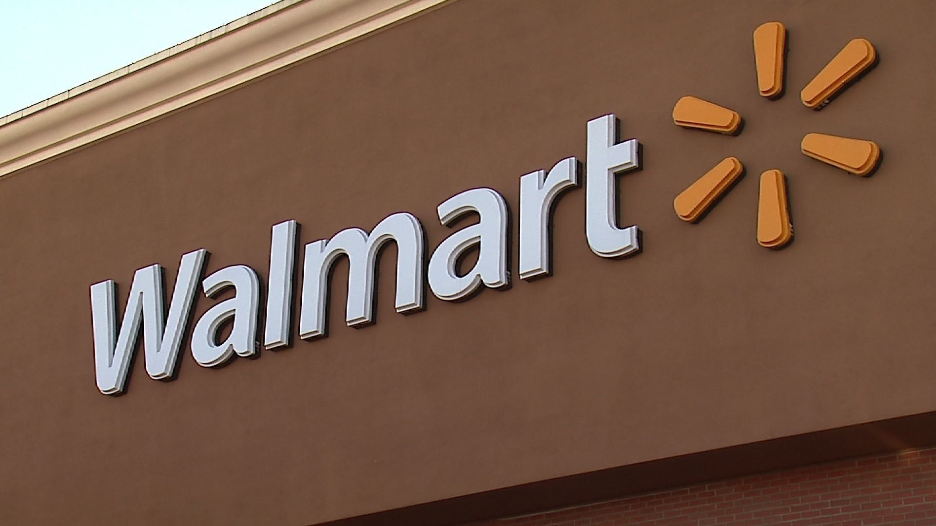 Logo Walmart parete blu, 2560x1440 1440p, Desktop